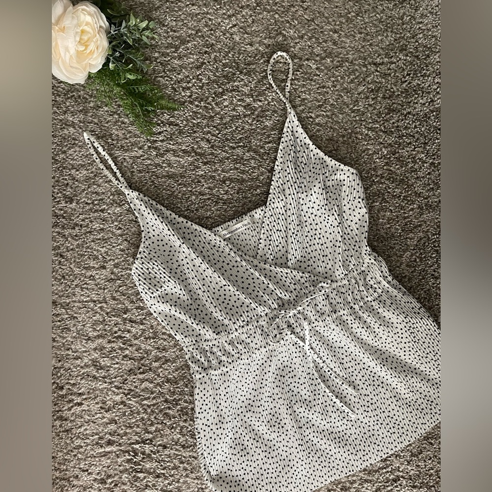 Abercrombie & Fitch Polka Dot Tank Top